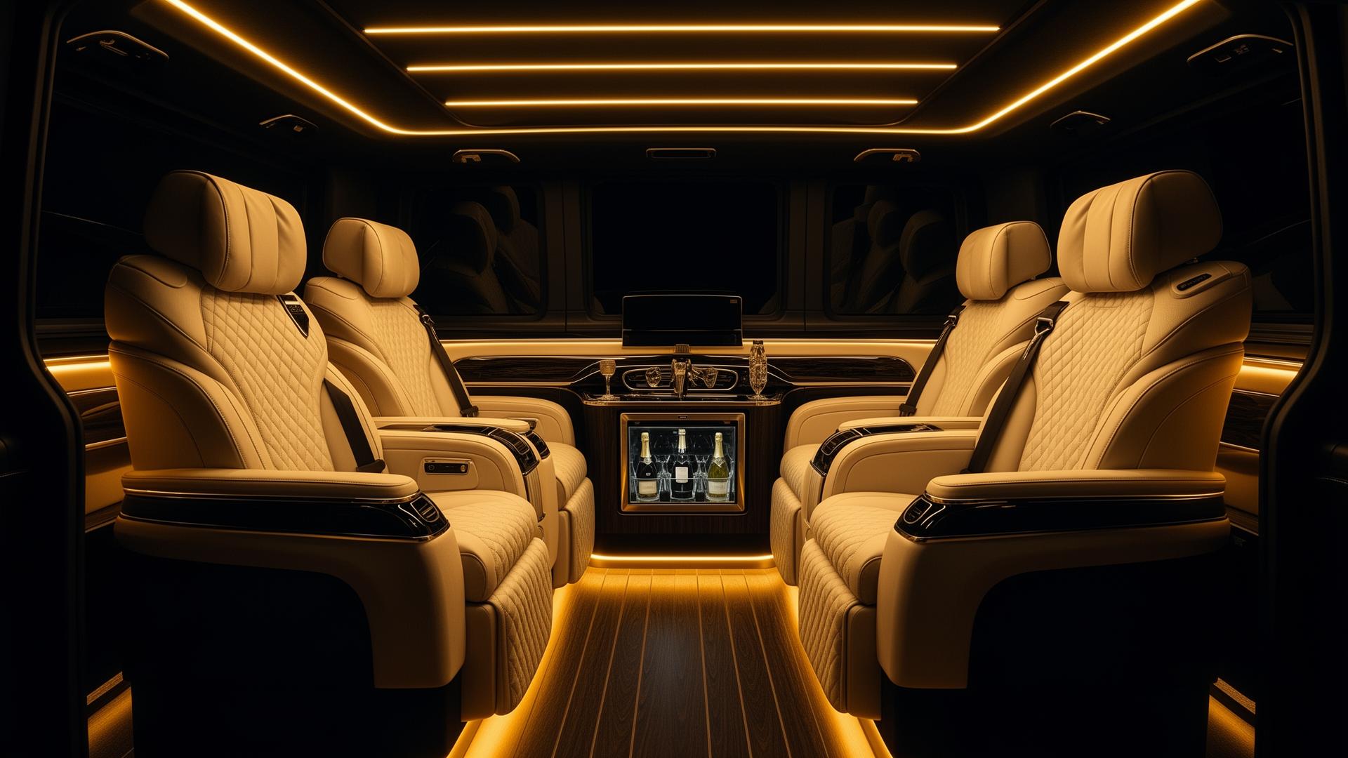 VIP van interior